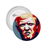 Trump pop art 2.25  Buttons Front