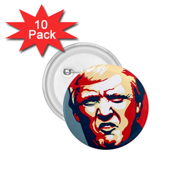 Trump pop art 1.75  Buttons (10 pack)