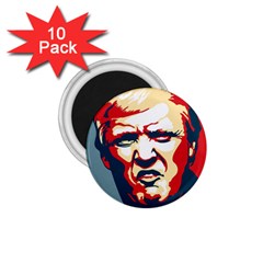 Trump Pop Art 1 75  Magnets (10 Pack)  by goljakoff