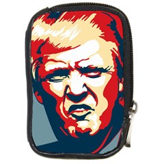 Trump Pop Art Compact Camera Leather Case by goljakoff