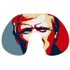 Trump Pop Art Travel Neck Pillow by goljakoff