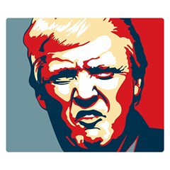 Trump Pop Art Double Sided Flano Blanket (small)  by goljakoff