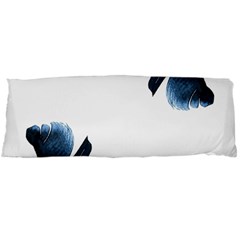 Blue Banana Leaves Body Pillow Case (dakimakura) by goljakoff