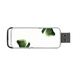 Green Banana Leaves Portable Usb Flash (two Sides) by goljakoff