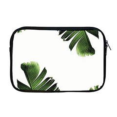 Green Banana Leaves Apple Macbook Pro 17  Zipper Case by goljakoff