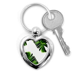 Banana Leaves Key Chain (heart) by goljakoff