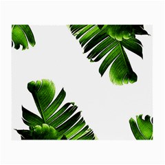 Banana Leaves Small Glasses Cloth (2 Sides) by goljakoff