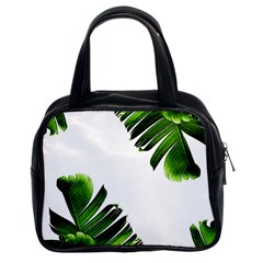 Banana Leaves Classic Handbag (two Sides) by goljakoff