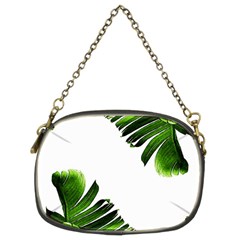 Banana Leaves Chain Purse (two Sides) by goljakoff