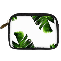 Banana Leaves Digital Camera Leather Case