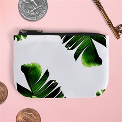 Banana Leaves Mini Coin Purse by goljakoff