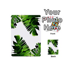 Banana Leaves Playing Cards 54 Designs (mini) by goljakoff