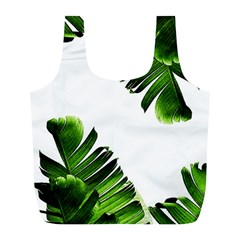 Banana Leaves Full Print Recycle Bag (l) by goljakoff