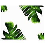 Banana leaves Double Sided Flano Blanket (Medium)  60 x50  Blanket Front