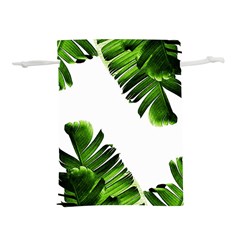 Banana Leaves Lightweight Drawstring Pouch (m) by goljakoff