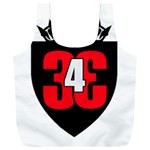 343 Logo Full Print Recycle Bag (XXXL) Back