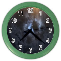 Mystic Moon Collection Color Wall Clock by HoneySuckleDesign