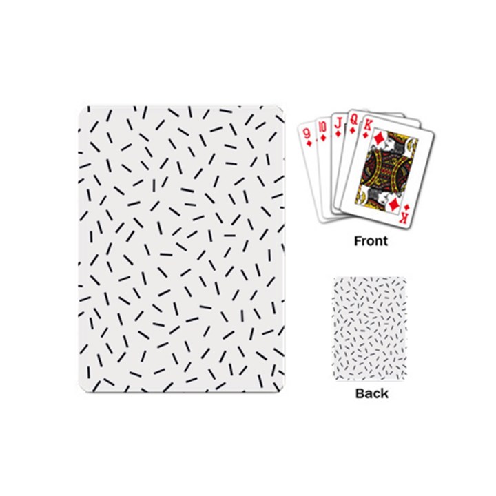 Rain  Playing Cards Single Design (Mini)