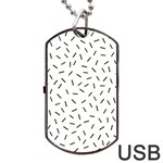 Rain  Dog Tag USB Flash (Two Sides) Front