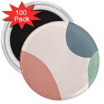 Abstract shapes  3  Magnets (100 pack) Front