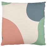 Abstract shapes  Large Cushion Case (Two Sides) Front