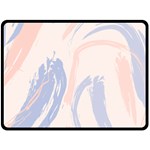 Marble stains  Fleece Blanket (Large)  80 x60  Blanket Front