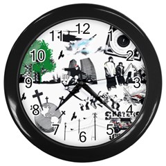 Skater-underground Wall Clock (black) by PollyParadise