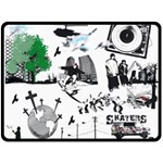 Skater-Underground Double Sided Fleece Blanket (Large)  80 x60  Blanket Front