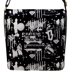 Skater-underground2 Flap Closure Messenger Bag (s) by PollyParadise