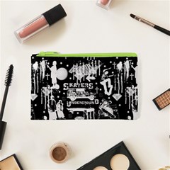 Skater-underground2 Cosmetic Bag (xs) by PollyParadise