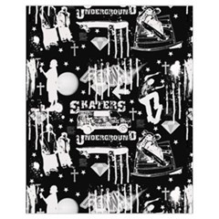 Skater-underground2 Drawstring Bag (small) by PollyParadise