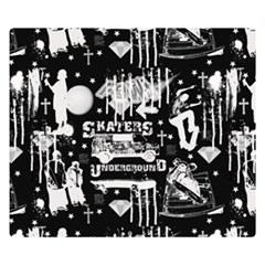 Skater-underground2 Double Sided Flano Blanket (small)  by PollyParadise