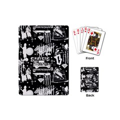 Skater-underground2 Playing Cards Single Design (mini) by PollyParadise