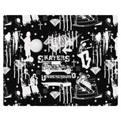 Skater-underground2 Double Sided Flano Blanket (medium)  by PollyParadise