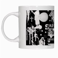 Skater-underground2 White Mugs by PollyParadise