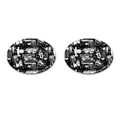 Skater-underground2 Cufflinks (oval) by PollyParadise