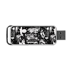 Skater-underground2 Portable Usb Flash (one Side) by PollyParadise