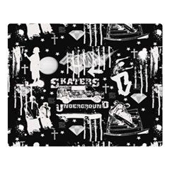 Skater-underground2 Double Sided Flano Blanket (large)  by PollyParadise