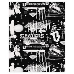 Skater-underground2 Drawstring Bag (small) by PollyParadise