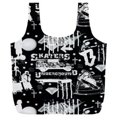 Skater-underground2 Full Print Recycle Bag (xxl) by PollyParadise