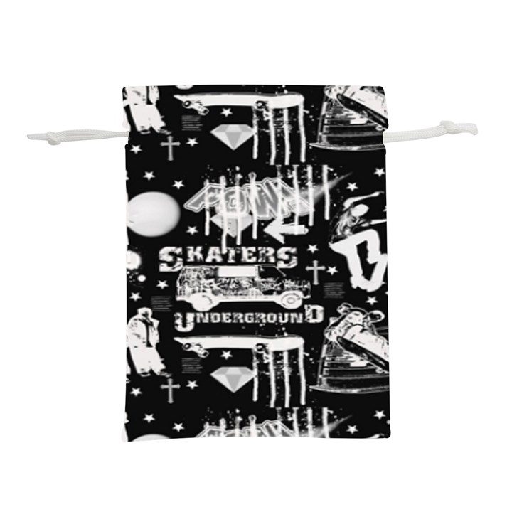 Skater-underground2 Lightweight Drawstring Pouch (S)