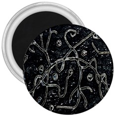 Abstract Surface Artwork 3  Magnets by dflcprintsclothing