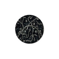 Abstract Surface Artwork Golf Ball Marker