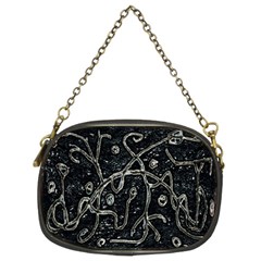 Abstract Surface Artwork Chain Purse (two Sides)