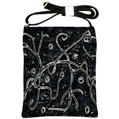 Abstract Surface Artwork Shoulder Sling Bag by dflcprintsclothing