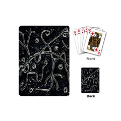 Abstract Surface Artwork Playing Cards Single Design (mini) by dflcprintsclothing