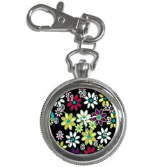 Flowerpower Key Chain Watches