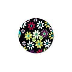 Flowerpower Golf Ball Marker (4 Pack)