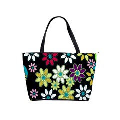 Flowerpower Classic Shoulder Handbag by PollyParadise