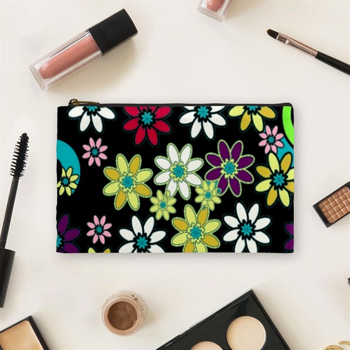 Flowerpower Cosmetic Bag (Medium)